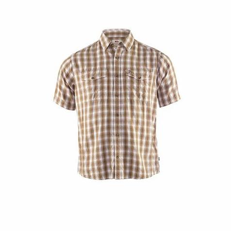 Fjällräven Abisko Shirts Brown Singapore For Men (SG-292198)